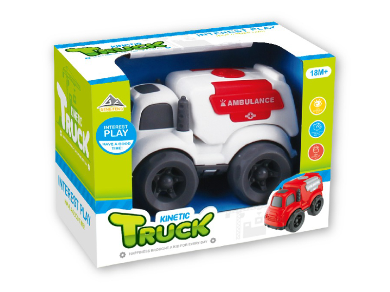 Friction Cartoon Car