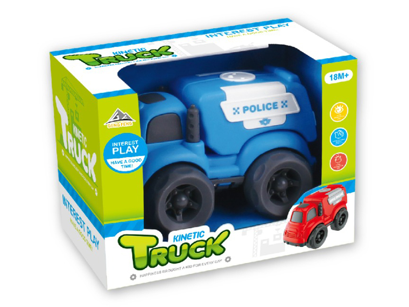 Friction Cartoon Car