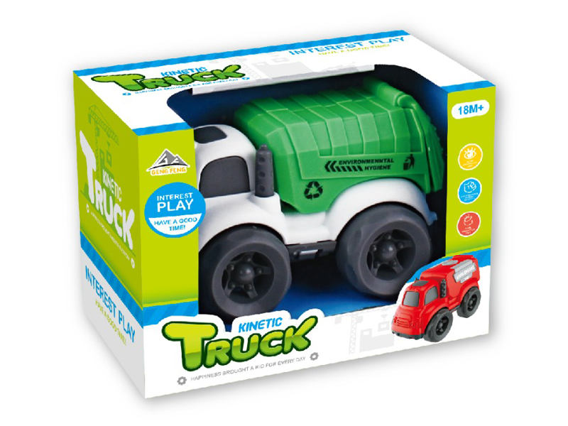 Friction Cartoon Car