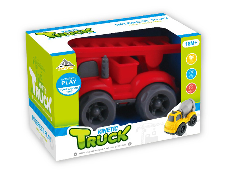 Friction Cartoon Car