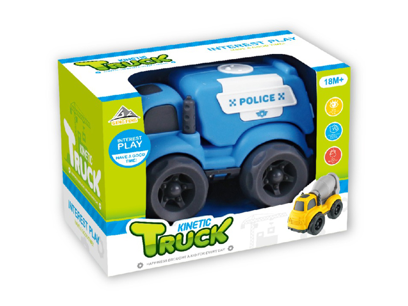 Friction Cartoon Car