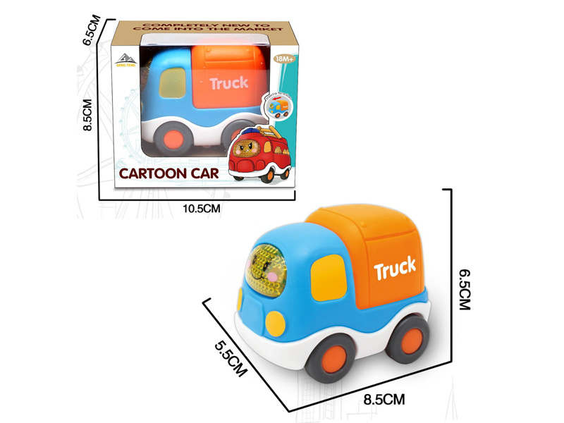 Friction Cartoon Car