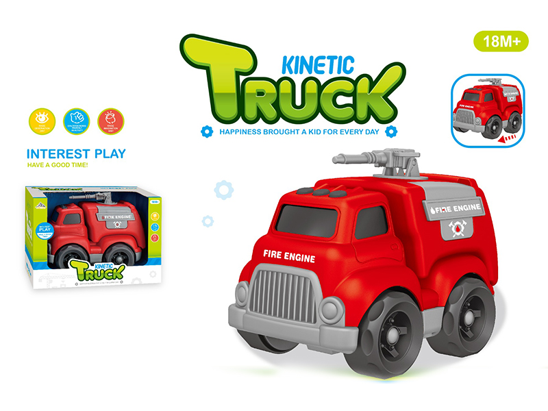 Slide Cartoon Fire Truck