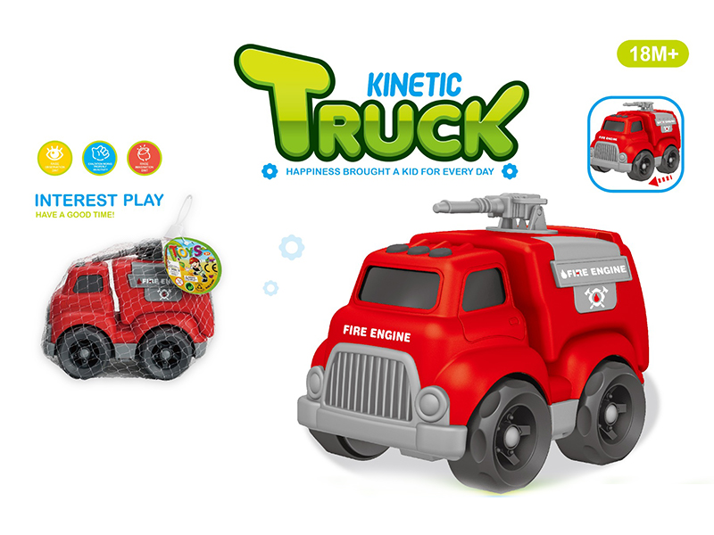 Slide Cartoon Fire Truck