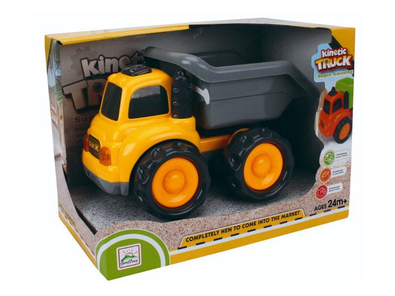 Friction Cartoon Engineering Vehicle With Light And Music