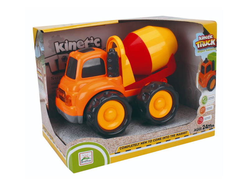 Friction Cartoon Engineering Vehicle