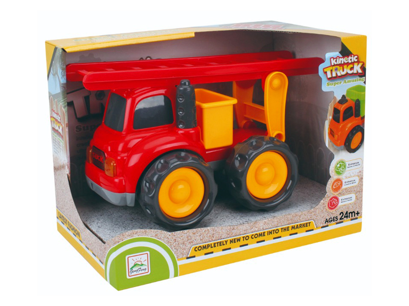 Friction Cartoon Engineering Vehicle