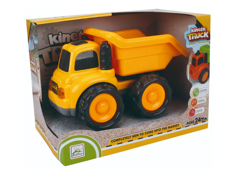 Friction Cartoon Engineering Vehicle