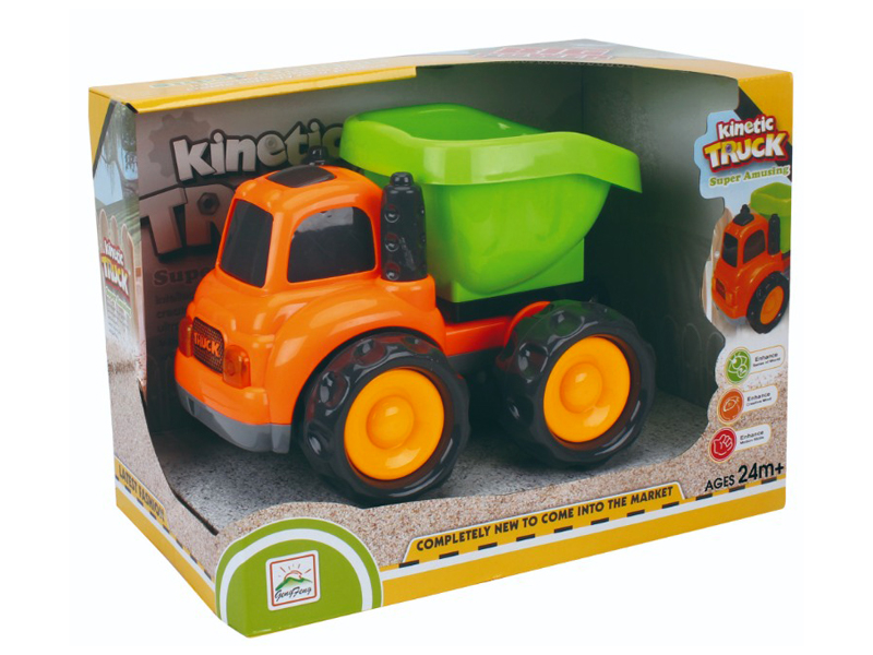 Friction Cartoon Engineering Vehicle