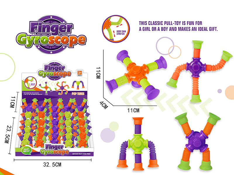 POP Telescopic Tubes Finger Spinner 30PCS