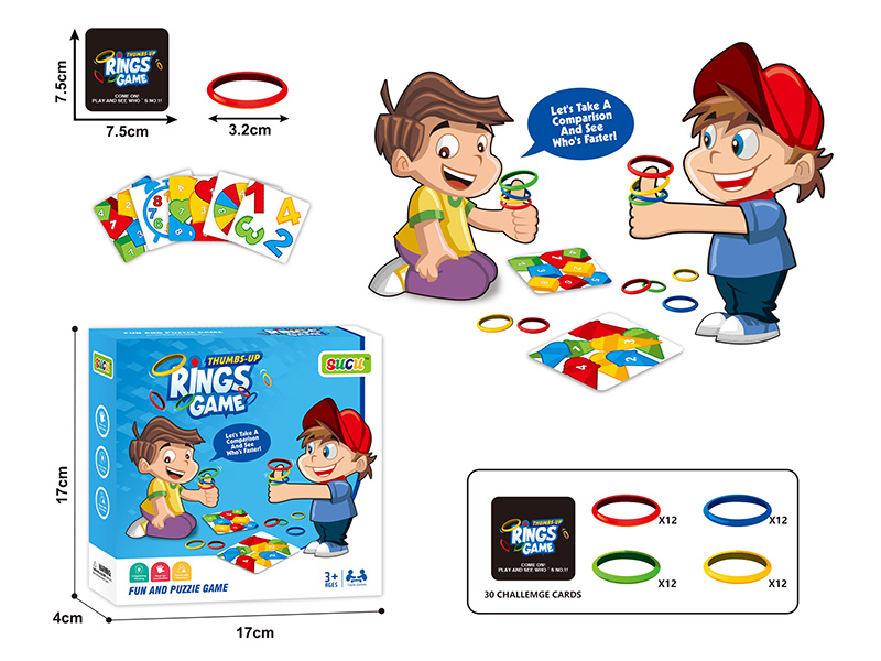 Thumb Ring Toss Game