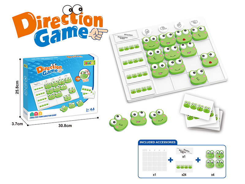 Frog Eyes Turn Direction Game