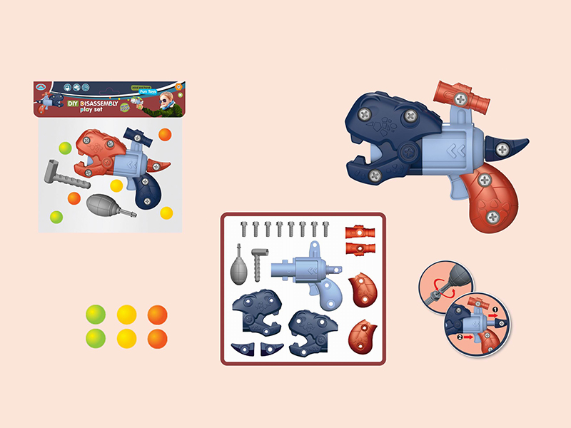 DIY Assembly Dinosaur Gun