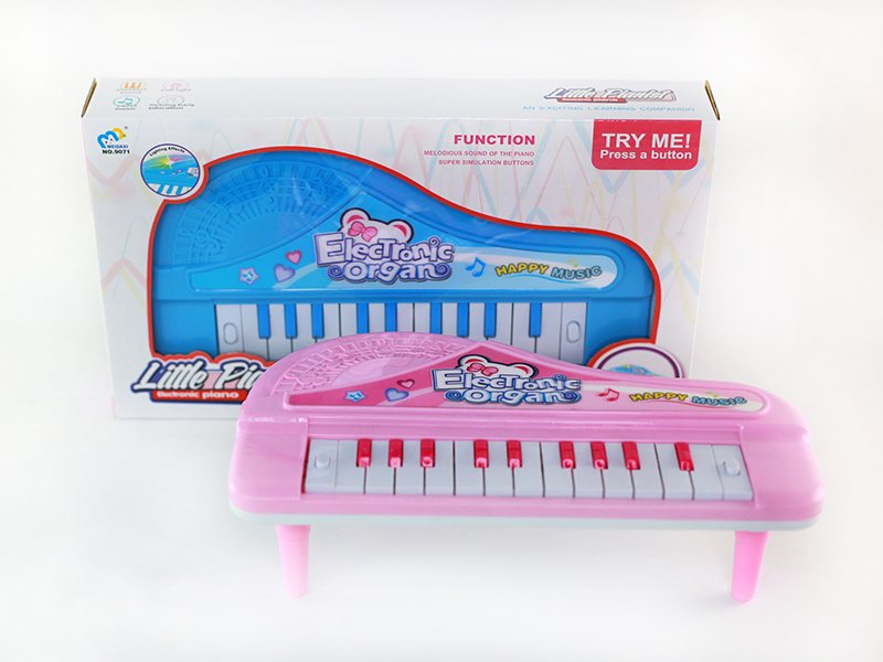 Electronic Organ(Pink/Light Blue)Light/Music/With Bracket/22 Keys