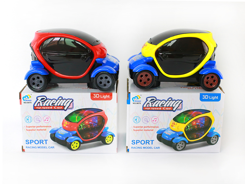 B/O Go And Bump Concept Car With 3D Light And Music(Yellow/Red)