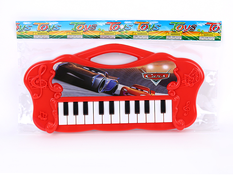 Mini Electronic Organ(Red)With Music/22 Keys