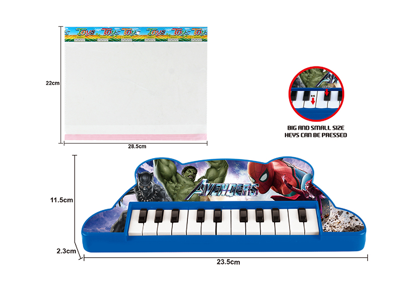 Avengers Assemble Electronic Organ(Blue)Music/22 Keys