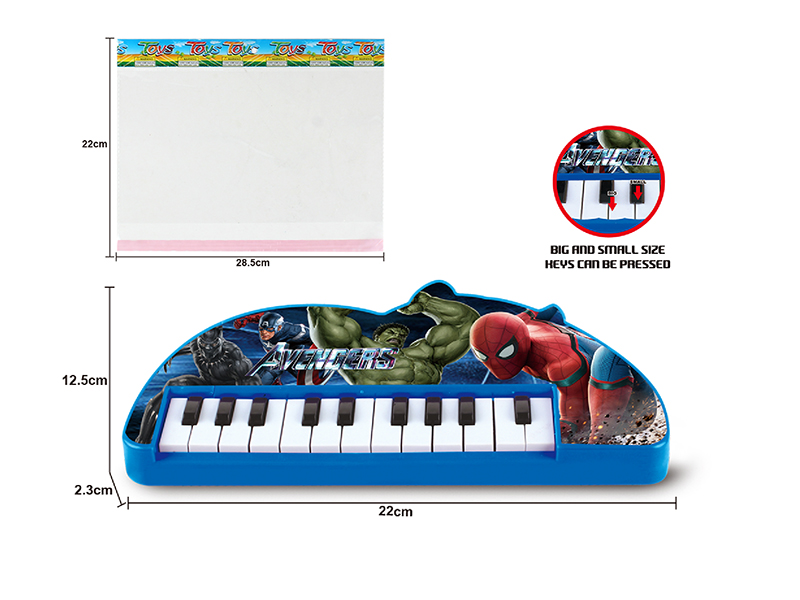Avengers Assemble Electronic Organ(Blue)Music/22 Keys