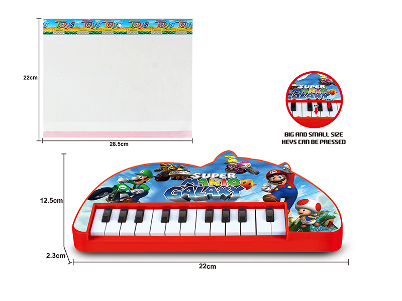 Super Mario Electronic Organ(Red)Music/22 Keys