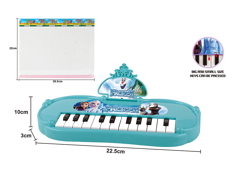 Frozen Electronic Organ(Blue)Music/22 Keys