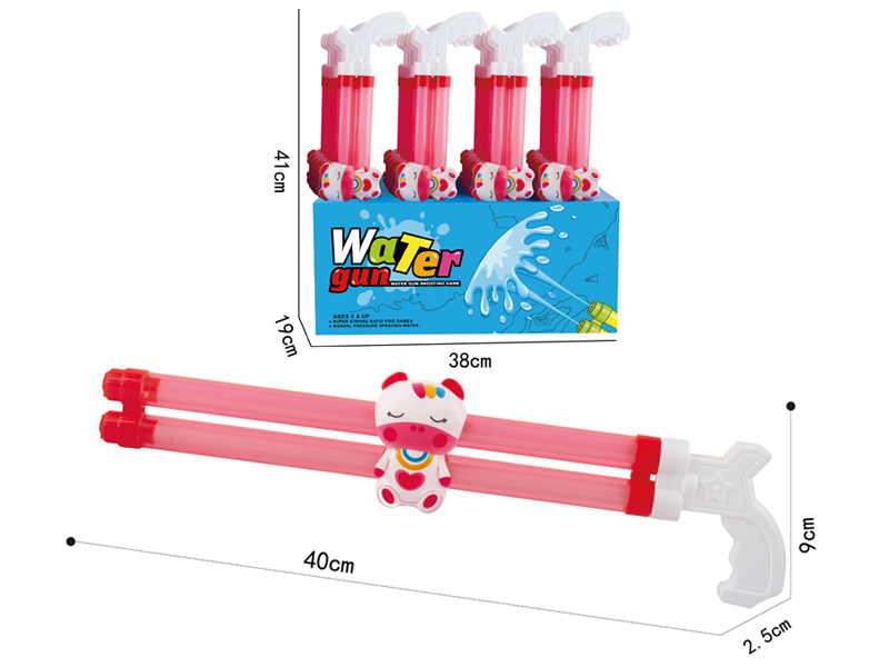 40CM Double Barreled Unicorn Water Cannon 24PCS
