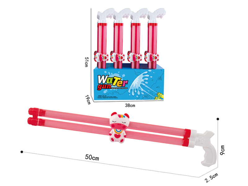 50CM Double Barreled Unicorn Water Cannon 24PCS