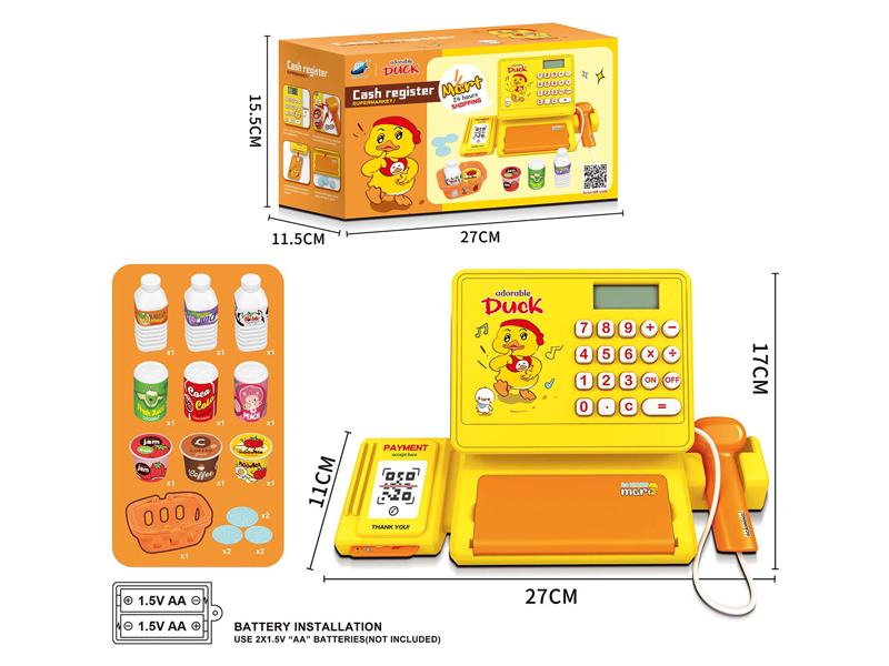 Duck Cash Register Toy Set