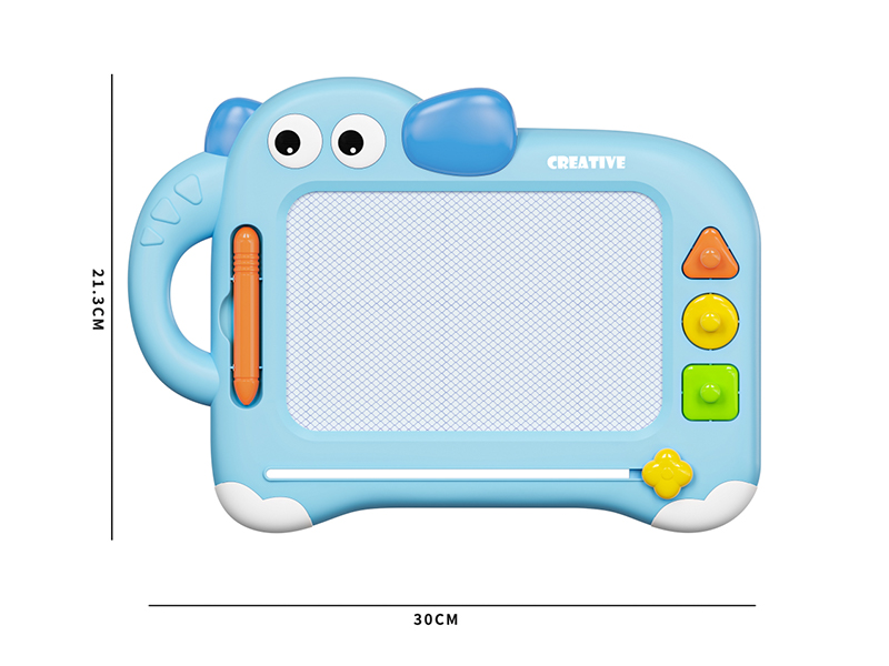 Elephant Blue Painting Board