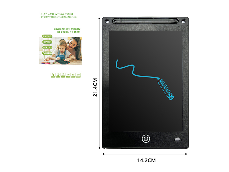 8.5 Inch Black Painting Board