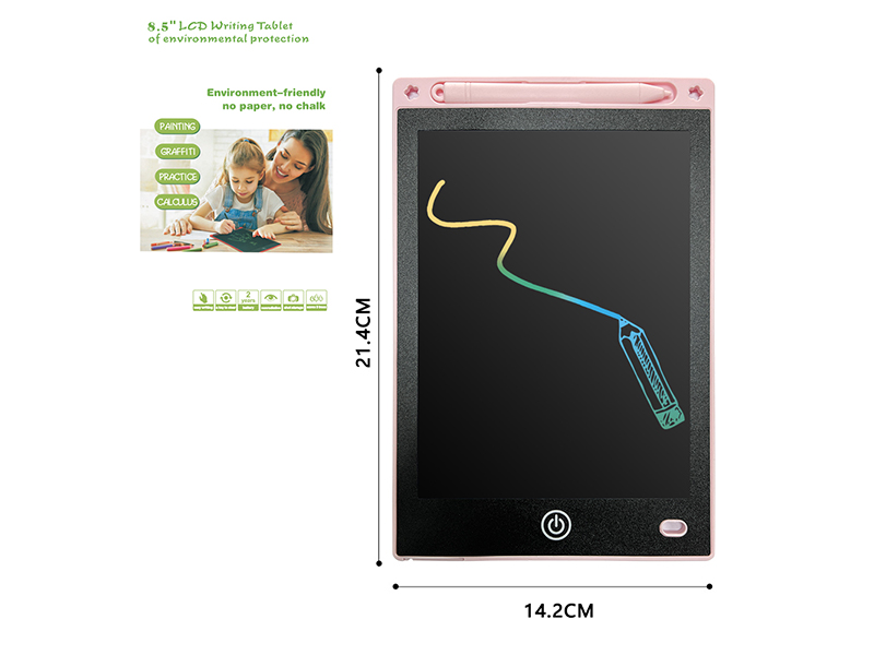 8.5 Inch  Pink  Painting Board