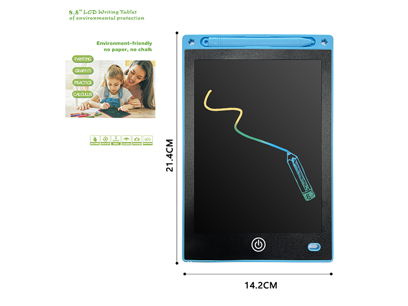 8.5 Inch Blue Painting Board