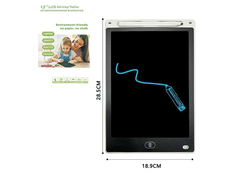 12 Inch White Painting Board