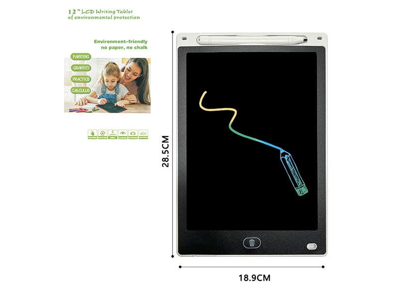 12 Inch White Painting Board