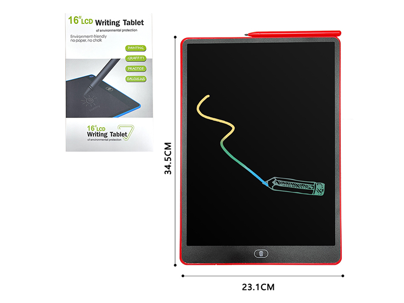 16 Inch Red Painting Board