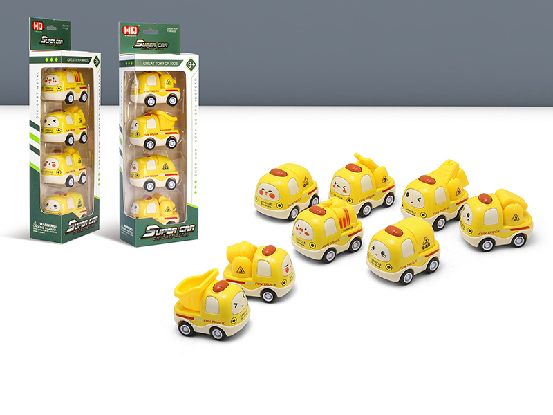 Pull Back Alloy Cartoon Car(8 Styles Mixed)