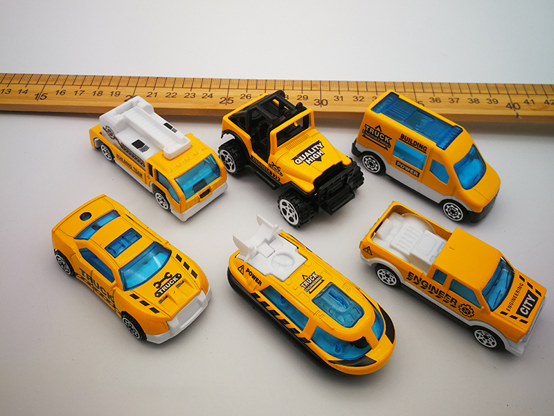 7cm Alloy Engineering Truck 1pcs