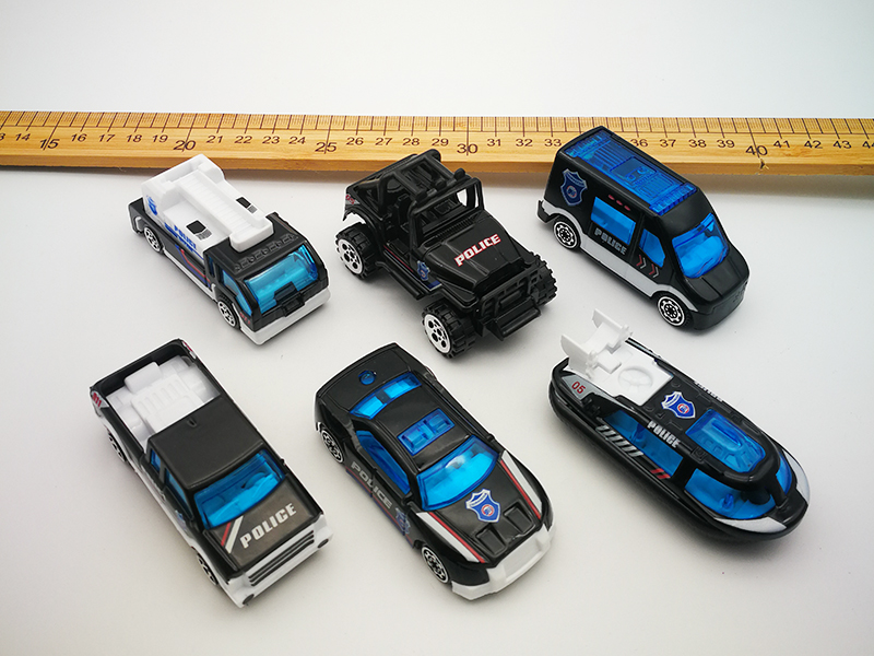 Alloy SWAT Police Car 1pcs