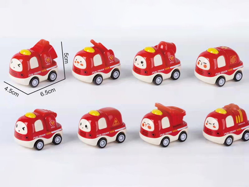 Pull Back Alloy Cartoon Car 1pcs
