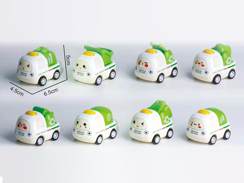 Pull Back Alloy Cartoon Car 1pcs