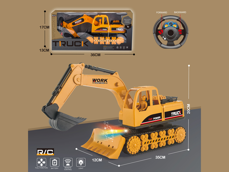 2CH R/C Steering Wheel Car