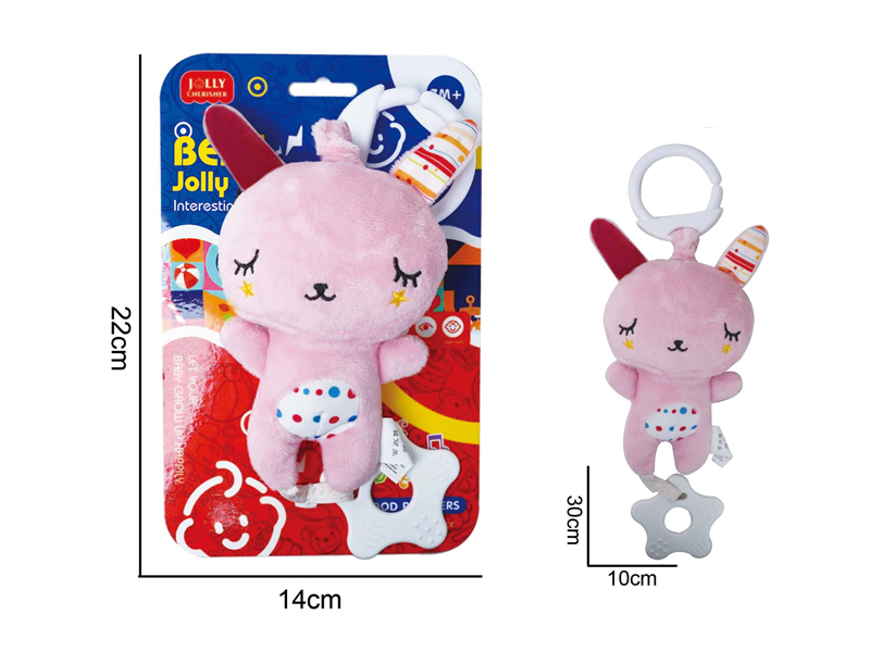 Plush Comfort IC Rabbit Bed Hanging With Music