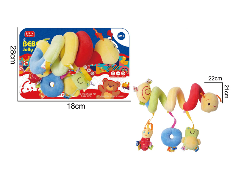 Plush Comfort Caterpillar Bed Wrapping