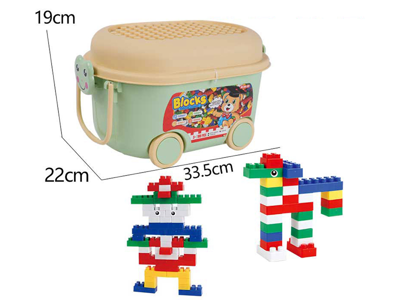100PCS Building Blocks