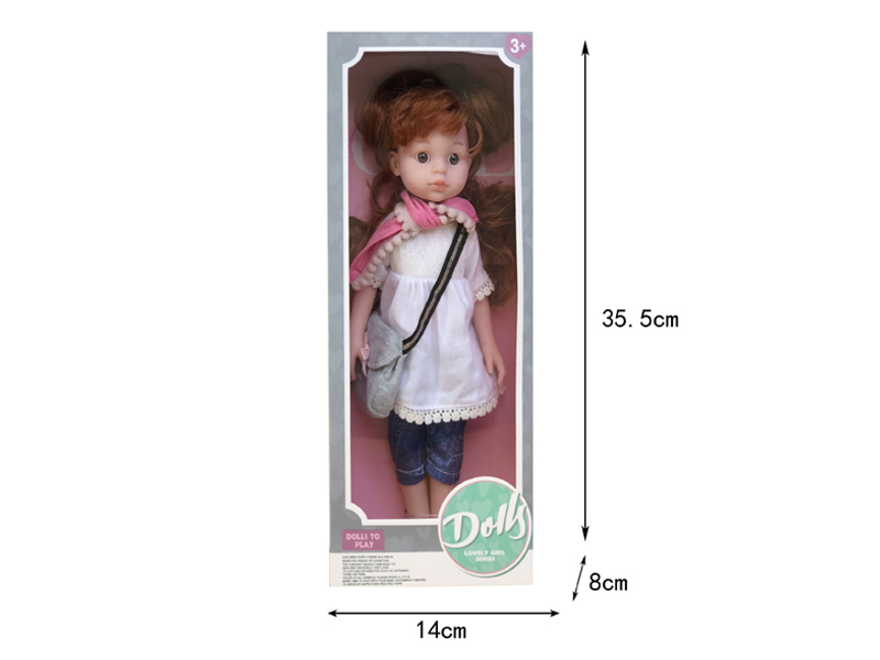 14 Inch Vinyl Girl Doll