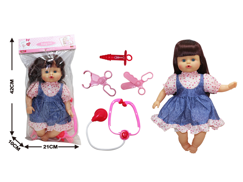 14 Inch IC Doll +Medical Equipment