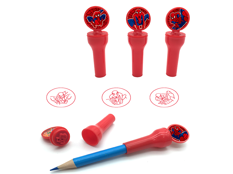 Spider-Man Pen Cap Stamper