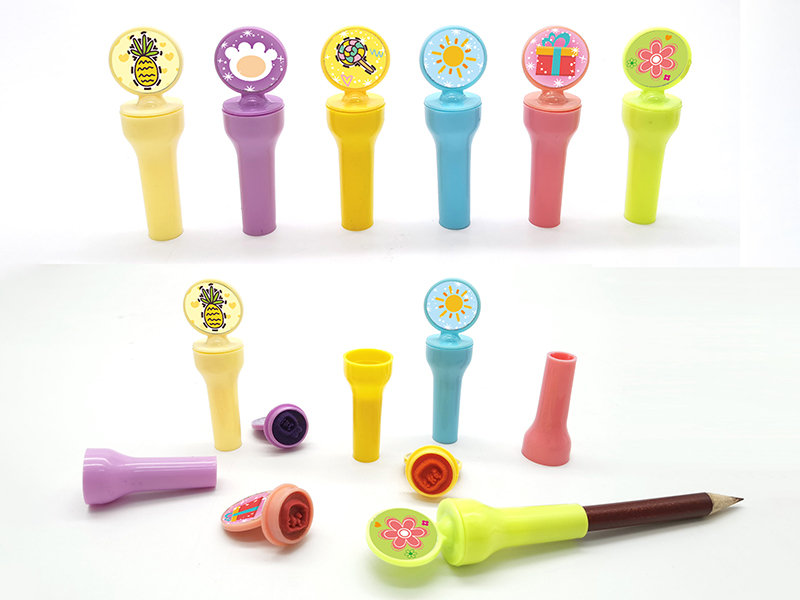 Cartoon Pen Cap Stamper
