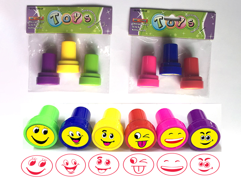 Smiling Face Stamper(3pcs)