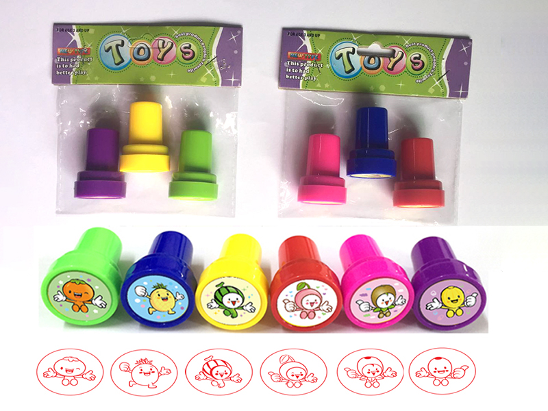 Cartoon Fruit Stamper(3pcs)