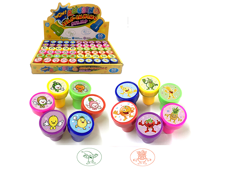 Cartoon Fruit Stamper 60PCS